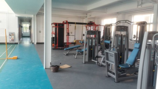 煙臺海防333旅健身活動場